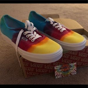 Custom Tie Dyed Vans!